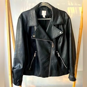 Gently Worn H&M Faux Leather Jacket